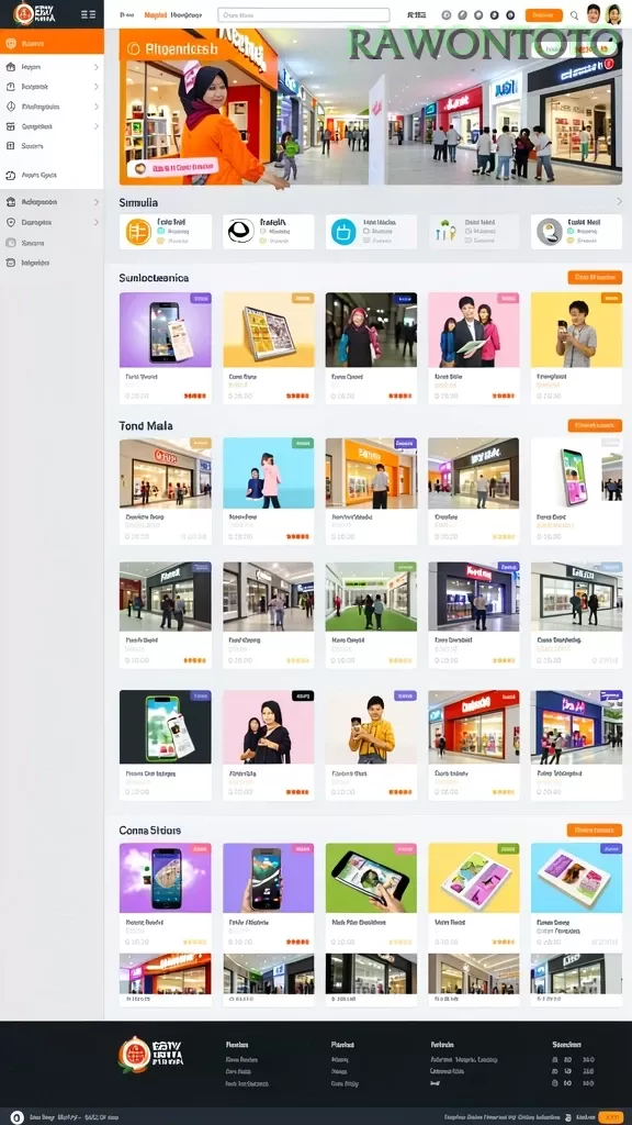 Cuplikan layar PLUTO88 — menu navigasi