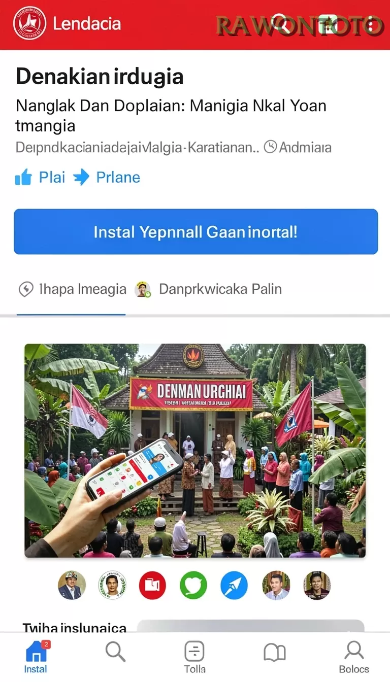Cuplikan layar PULSA303 — menu navigasi