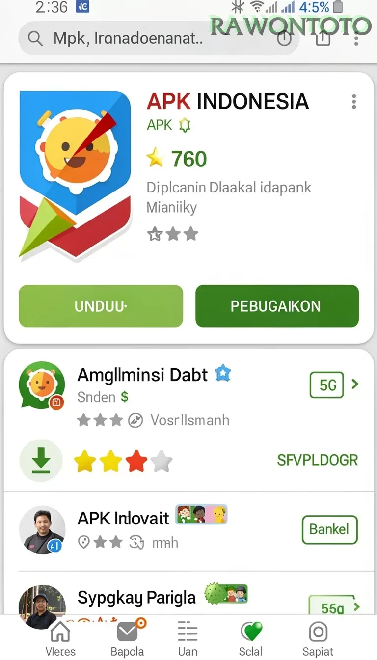 Cuplikan layar QQ222 — pengaturan akun