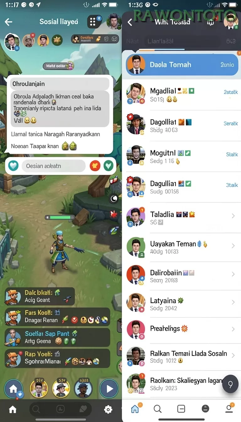 Cuplikan layar JJBET118 — aktivitas