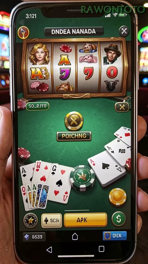 Cuplikan layar V87 — halaman utama